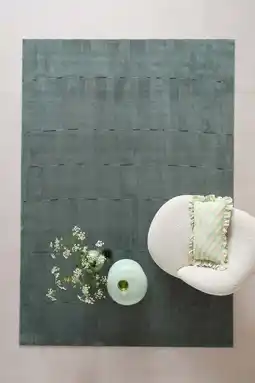 Wehkamp NOUS Living vloerkleed Bella groen (290x200 cm) aanbieding