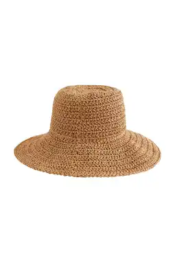 Wehkamp WE Fashion raffia zonnehoed naturel aanbieding
