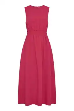 Wehkamp MSCH Copenhagen midi jurk roze aanbieding