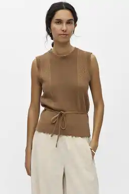 Wehkamp OBJECT top camel aanbieding