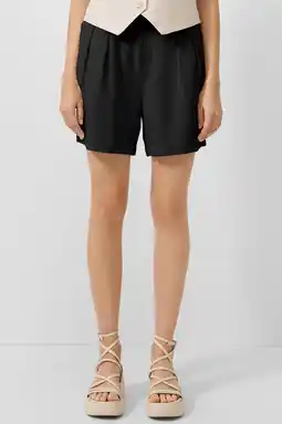 Wehkamp QS regular highwaist broek zwart aanbieding