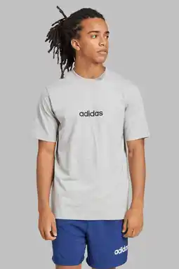 Wehkamp adidas Sportswear regular T-shirt lichtgrijs aanbieding