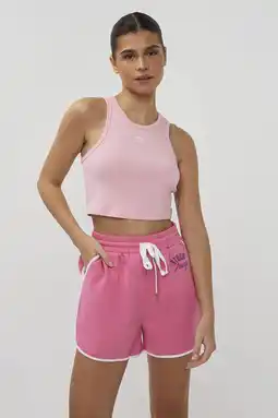 Wehkamp Studio AMAYA sportshort roze aanbieding