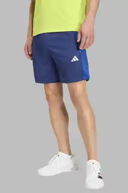 Wehkamp adidas Performance sportshort donkerblauw aanbieding