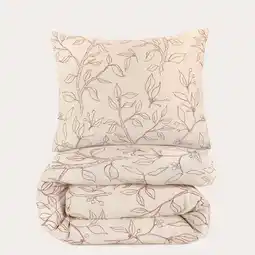 Wehkamp NOUS Living katoenen dekbedovertrek 1-persoons (140x220 cm) aanbieding
