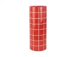 Wehkamp Present Time vaas Retro Tiles (15x15x40cm) aanbieding