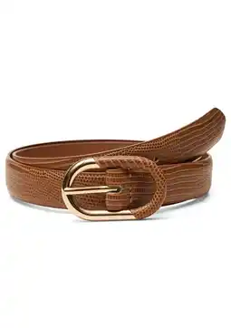 Wehkamp VERO MODA leren riem VMCARLY cognac aanbieding