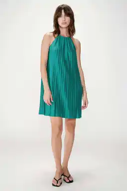 Wehkamp Grace & Mila halterjurk groen aanbieding