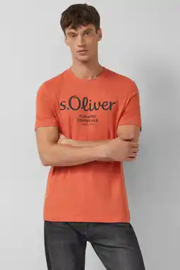Wehkamp s.Oliver T-shirt oranje aanbieding