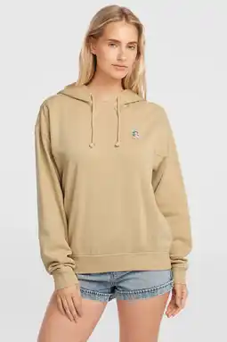 Wehkamp O'Neill hoodie met backprint zand aanbieding