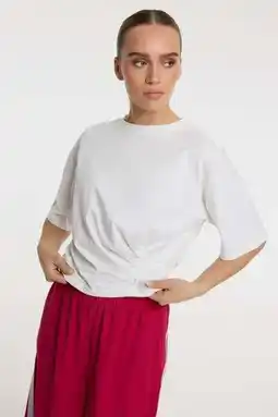 Wehkamp Refined Department T-shirt wit aanbieding
