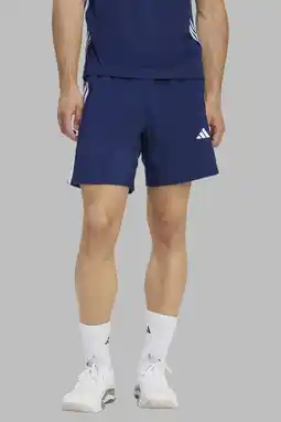 Wehkamp adidas Performance sportshort Workout essentials donkerblauw aanbieding