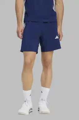 Wehkamp adidas Performance sportshort Workout essentials donkerblauw aanbieding