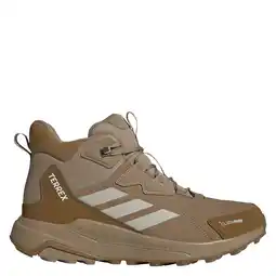 Wehkamp adidas Terrex Anylander RAIN.RDY mid wandelschoenen camel/lichtgrijs aanbieding
