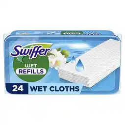 Trekpleister Swiffer Wet Vloerreiniger Morning Fresh Vochtige Vloerdoekjes aanbieding