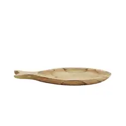 Wehkamp Madam Stoltz decoratieschaal hout (38x18 cm) aanbieding