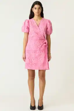 Wehkamp YAS wikkel-/overslagjurk roze aanbieding