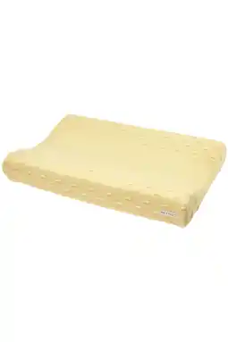 Wehkamp Meyco aankleedkussenhoes Knots Soft Yellow aanbieding