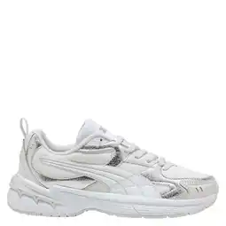 Wehkamp Puma Milenio Tech 2000 mesh sneakers wit/zilver aanbieding