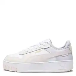 Wehkamp Puma Carina Street sneakers wit/roze aanbieding