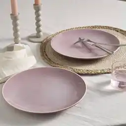 Wehkamp NOUS Living Artisan dinerbord (Ø25,5 cm) (set van 2) aanbieding