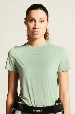 Wehkamp Craft ADV Essence sportshirt lichtgroen aanbieding