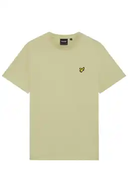 Wehkamp Lyle & Scott regular T-shirt limegroen aanbieding