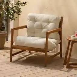 Wehkamp NOUS Garden loungestoel Mist teak aanbieding