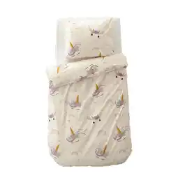 Wehkamp W polyester-katoenen dekbedovertrek kinderbed (120x150 cm) aanbieding