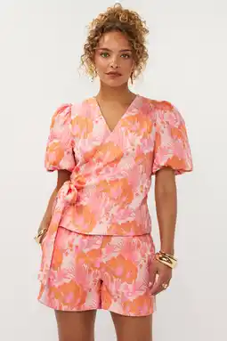 Wehkamp Ydence gebloemde top - roze aanbieding