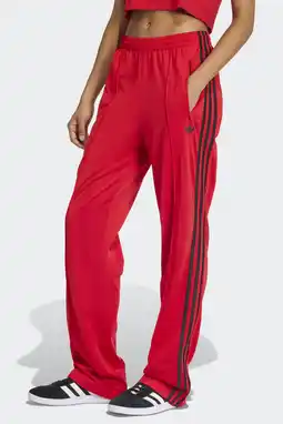 Wehkamp adidas Originals trainingsbroek Firebird Classic rood aanbieding