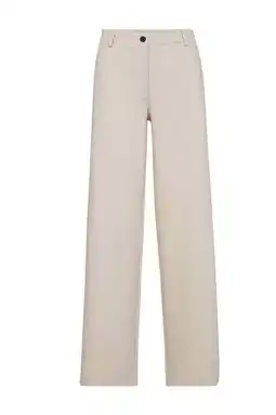 Wehkamp FREEQUENT regularwaist pantalon crème aanbieding