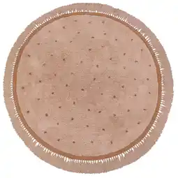 Wehkamp Tapis Petit kindervloerkleed Juul dot (Ø130 cm) aanbieding