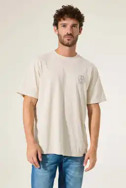 Wehkamp Garcia regular T-shirt ecru aanbieding