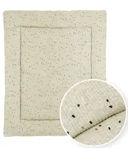 Wehkamp Meyco boxkleed Rib Mini Spot sand melange aanbieding