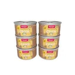 Wehkamp Hoopo Kattenvoer Chick Paté (6 pack) aanbieding