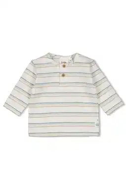 Wehkamp Feetje longsleeve You Croc my World ecru aanbieding