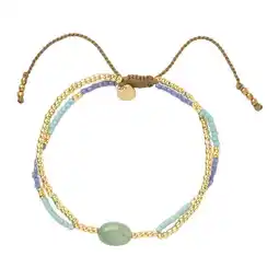 Wehkamp A Beautiful Story armband Shining Aventurijn aanbieding