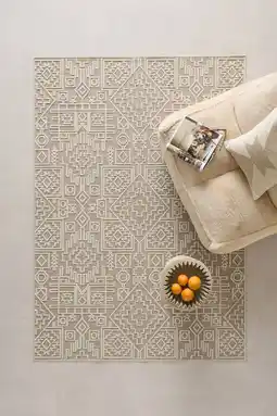 Wehkamp NOUS Living vloerkleed zand/créme (230x160 cm) aanbieding