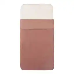 Wehkamp Witlof for kids Tuck-Inn all season ledikantdeken Dusty Pink velvet rib aanbieding
