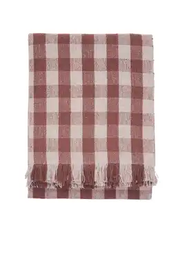 Wehkamp Madam Stoltz plaid (125x125 cm) aanbieding
