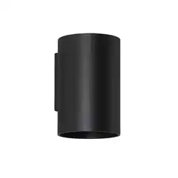 Wehkamp Searchlight Electric Down ronde wandlamp (GU10) - zwart aanbieding