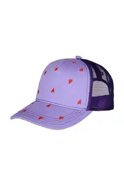 Wehkamp Barts pet Blyz Cap met hartjes print lila aanbieding