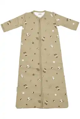 Wehkamp Meyco baby slaapzak met afritsbare mouwen Forest Animals sand aanbieding