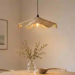 Wehkamp NOUS Living hanglamp Katie (Ø52x16 cm) aanbieding