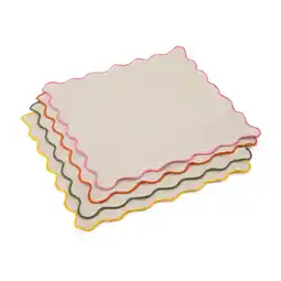 Wehkamp Jamie Oliver Big Love servet (set van 4) (45x45 cm) aanbieding