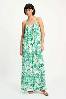 Wehkamp POM Amsterdam maxi jurk groen aanbieding
