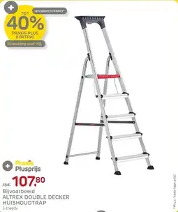 Praxis Altrex Double Decker Huishoudtrap aanbieding