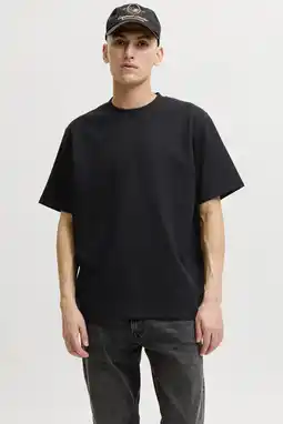 Wehkamp JACK & JONES ESSENTIALS regular T-shirt zwart aanbieding