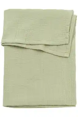 Wehkamp Meyco pre-washed hydrofiel wieglaken soft olive aanbieding